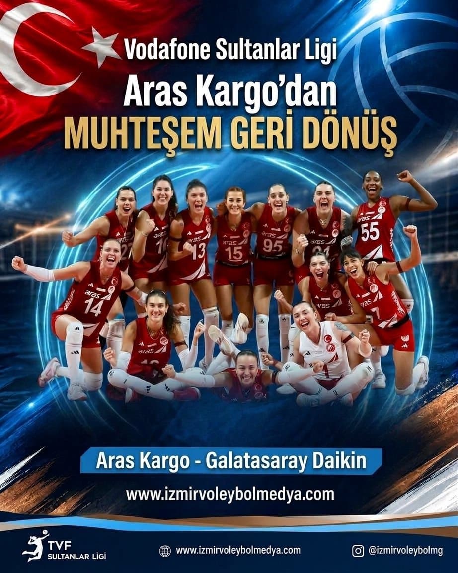 🏐 SULTANLAR LİGİ’NDE İZMİR’DEN MUHTEŞEM GERİ DÖNÜŞ – fotoğraf 1